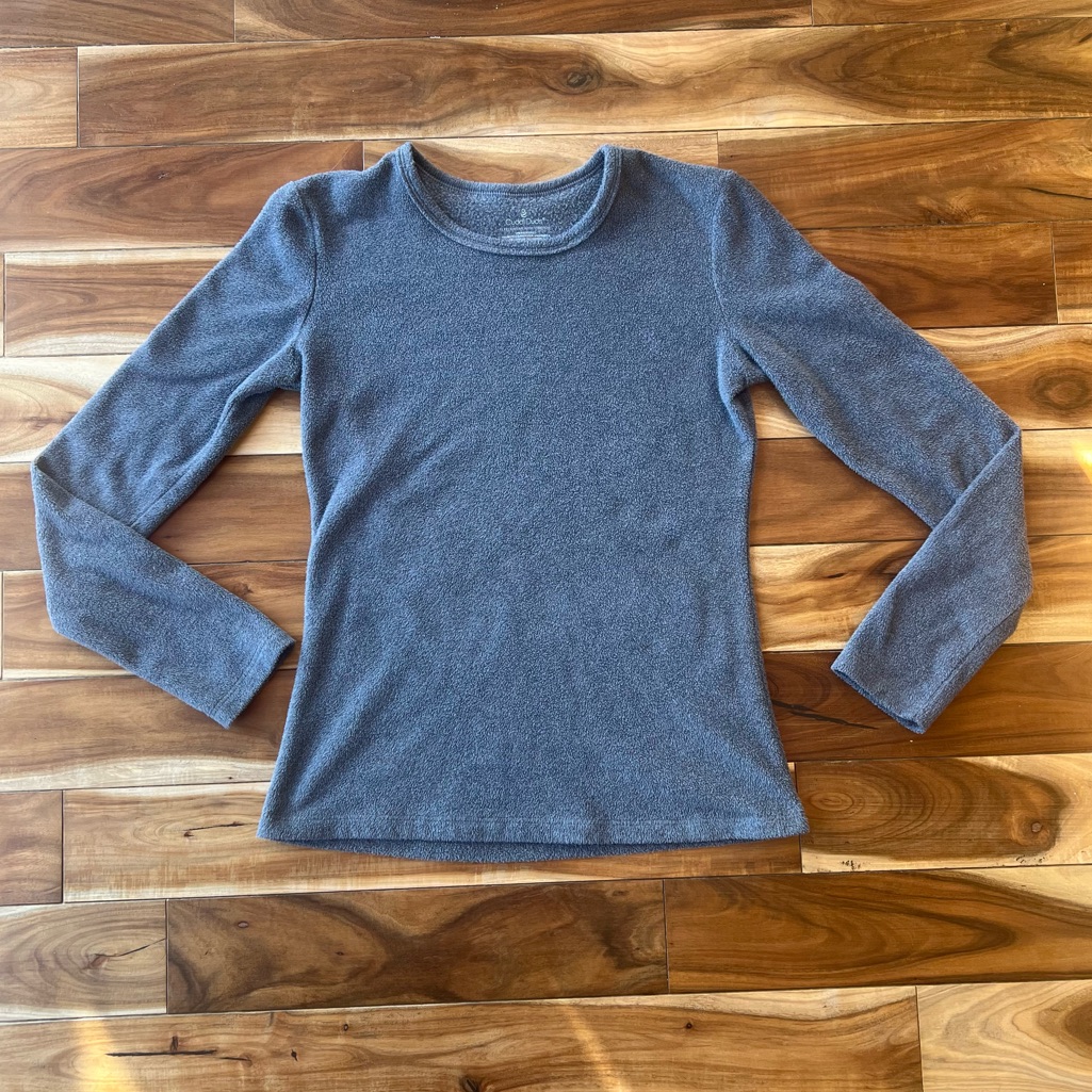 Cuddlduds Fleecewear With Stretch Crewneck